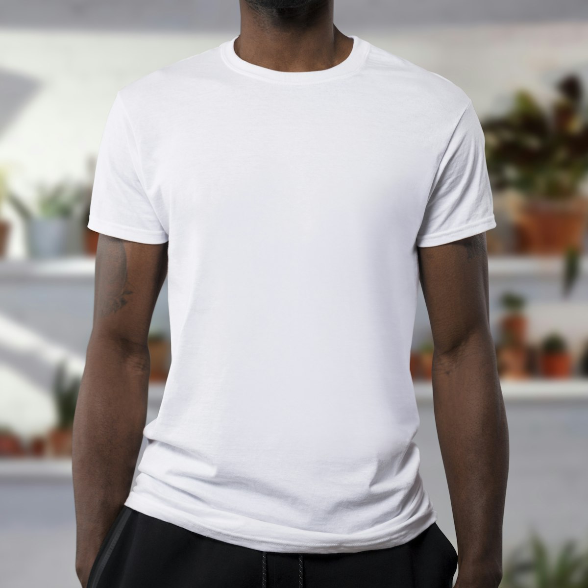 Wurf2U Men's Classic Crew Neck T-Shirt — Soft Cotton Everyday Tee